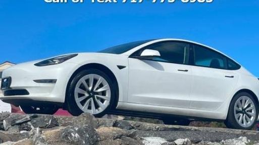 TESLA MODEL 3 2022 5YJ3E1EB1NF130313 image